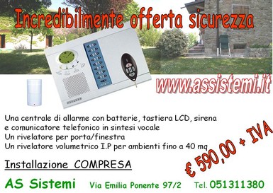 Allarme - offerta volantino