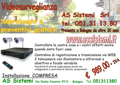 Videosorveglianza - offerta volantino